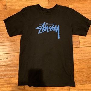 Stüssy Black/Blue T-Shirt